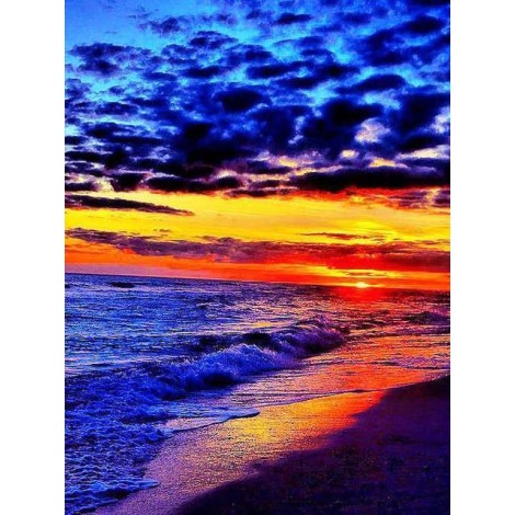 Sunset | 5D Diamond Painting | Square Diamond