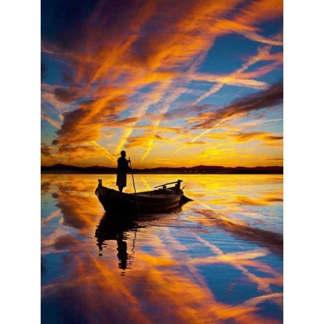 Sunset | 5D Diamond Painting | Square Diamond
