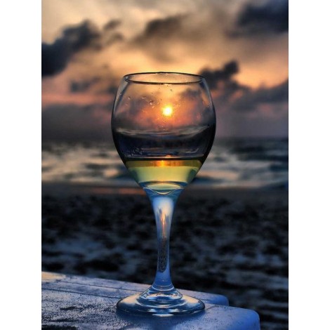 Sunset | 5D Diamond Painting | Square Diamond