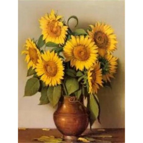 Sunflower | 5D Diamond Painting | Round Diamond