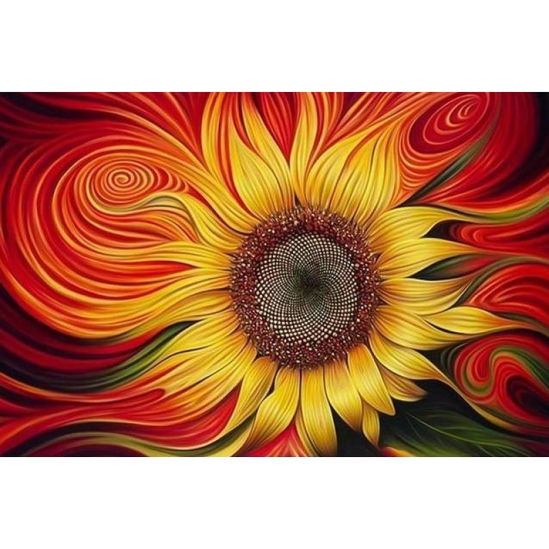 Sunflower | 5D Diamo...