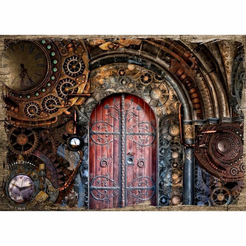 Steampunk Door | 5D Diamo...