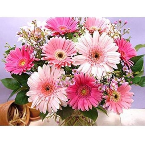 Flower | 5D Diamond Painting | Square Diamond