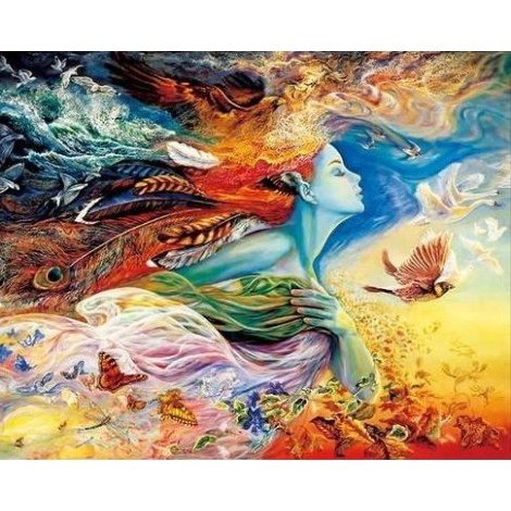 Fairy | 5D Diamond Painting | Partial | Round Diamond