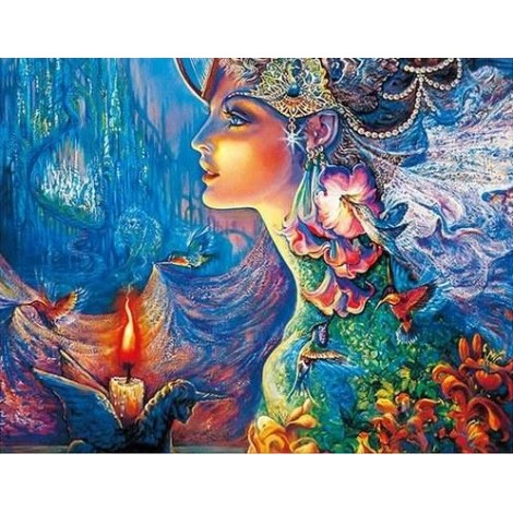 Fairy | 5D Diamond Painting | Partial |  Round Diamond