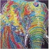 Elephant | 5D Diamond Painting | Partial | Special-Shaped Diamond