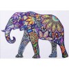 Elephant | 5D Diamond Painting | Partial | Special-Shaped Diamond