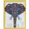 Elephant | 5D Diamond Painting | Partial | Special-shaped Diamond