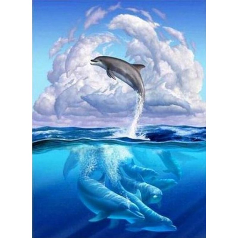 Dolphins | 5D Diamon...