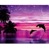 Dolphins | 5D Diamond Painting | Round Diamond