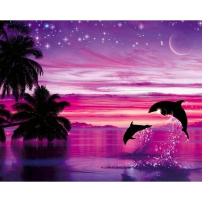 Dolphins | 5D Diamon...