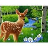 Deer | 5D Diamond Painting | Square Diamond