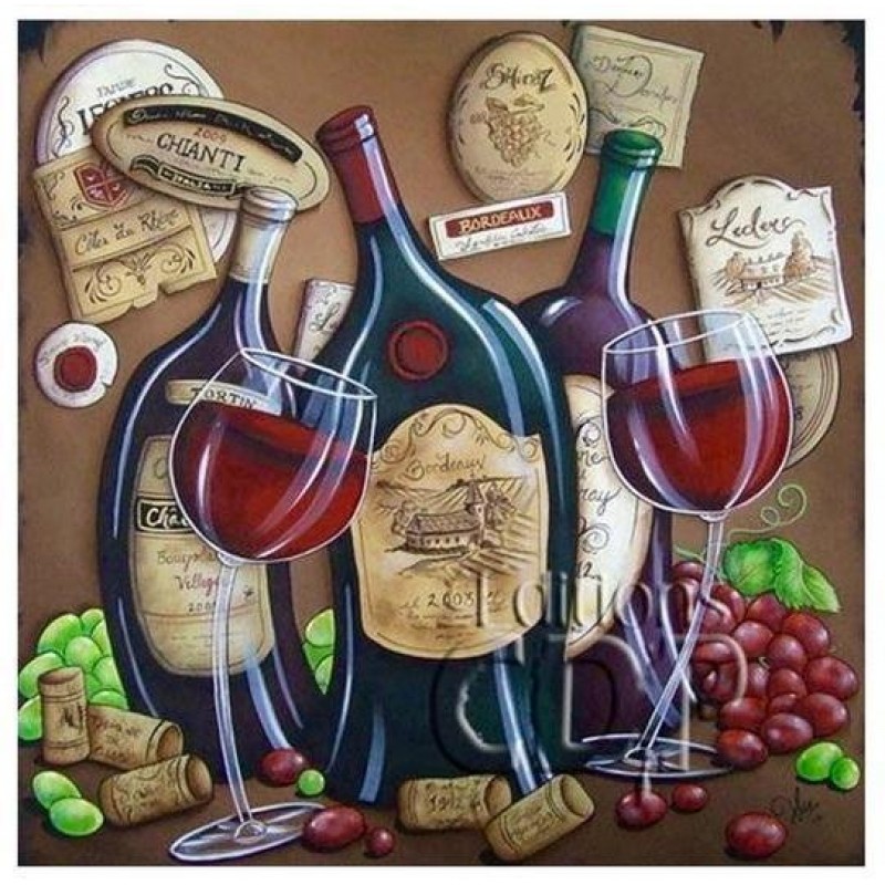 Wine | 5D Diamond Pa...