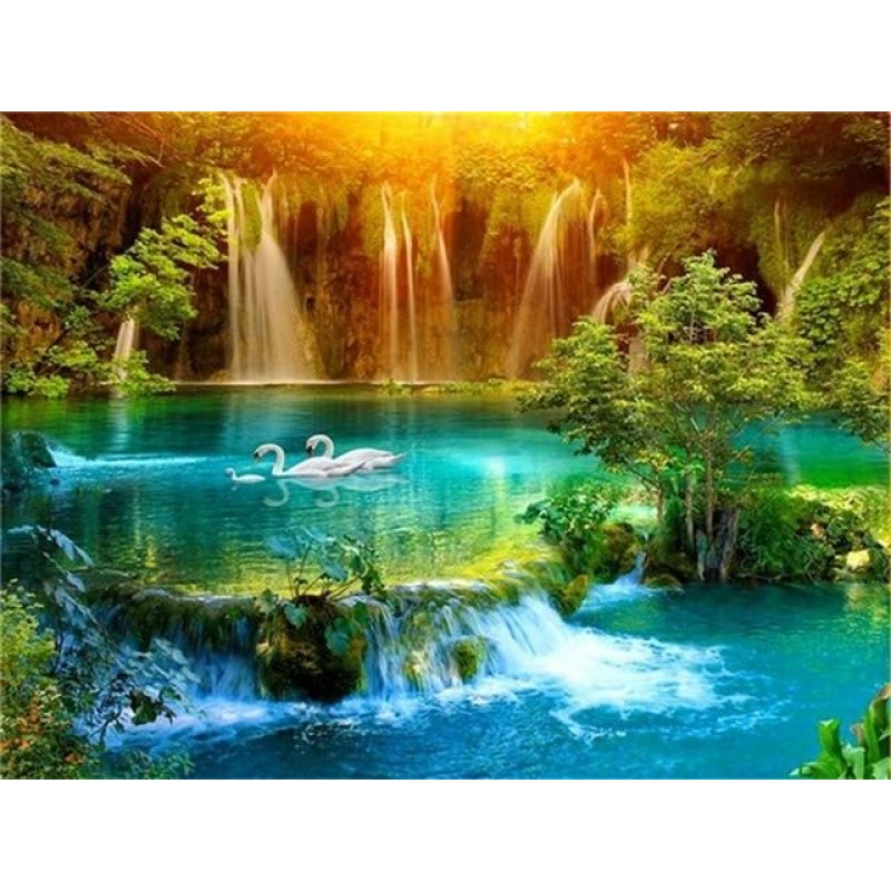 Waterfall | 5D Diamo...