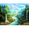 Waterfall | 5D Diamond Painting | Square Diamond