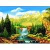 Waterfall | 5D Diamond Painting | Square Diamond