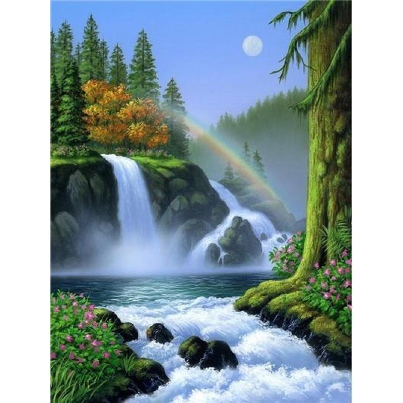 Waterfall | 5D Diamo...