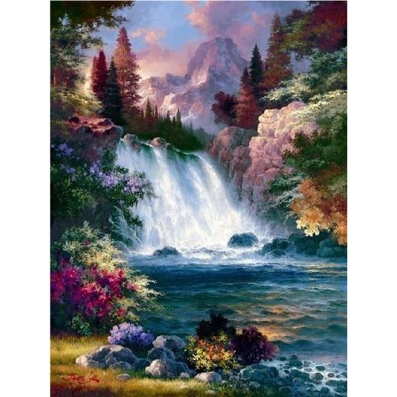 Waterfall | 5D Diamo...