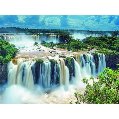 Waterfall | 5D Diamond Painting | Round Diamond