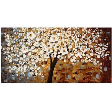 Trees | Romantic | 5D Diamond Painting | Round Diamond