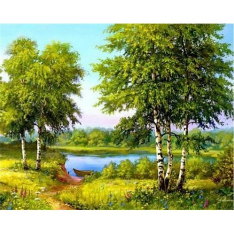 Tree | 5D Diamond Painting | Square Diamond