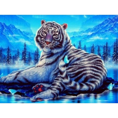 Tigers | 5D Diamond Painting | Square Diamond