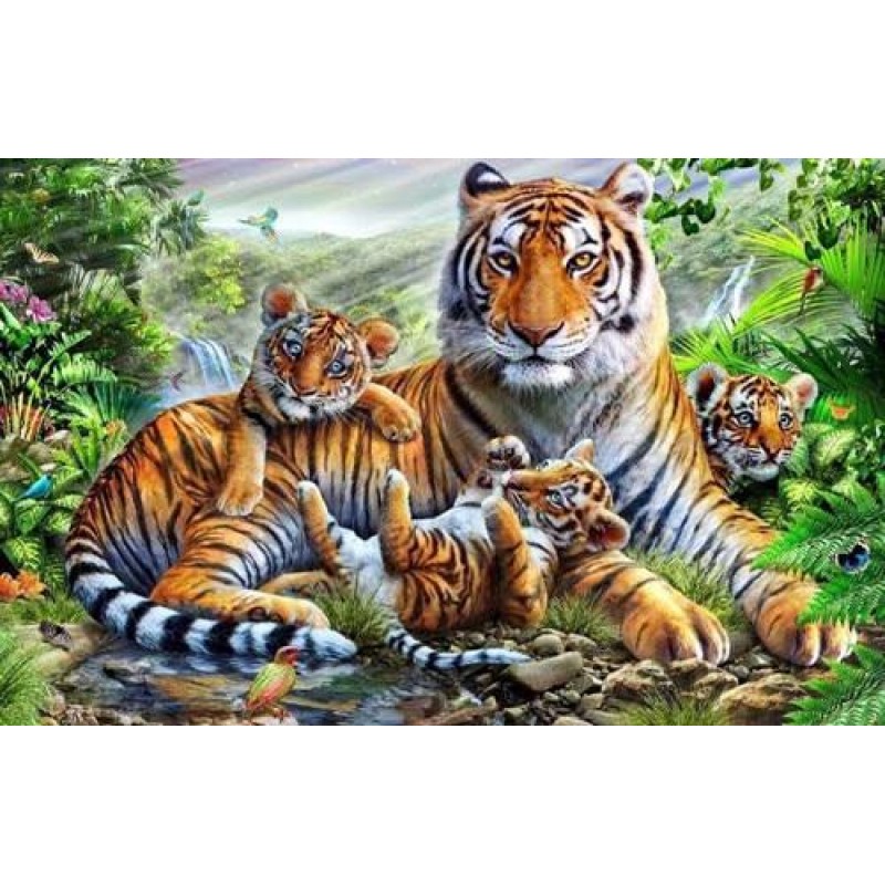 Tigers | 5D Diamond ...