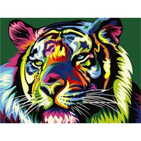 Tiger | 5D Diamond Painting | Square Diamond