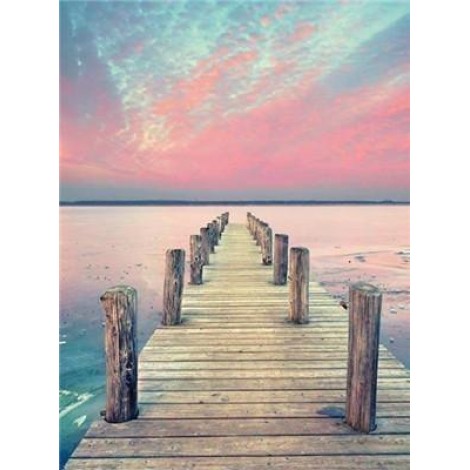 The Coastline | 5D Diamond Painting | Square Diamond