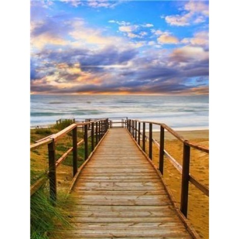 The Coastline | 5D Diamond Painting | Square Diamond