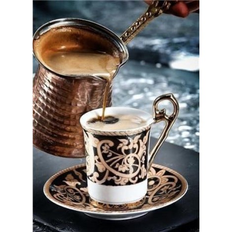 Coffee | 5D Diamond Painting | Square Diamond