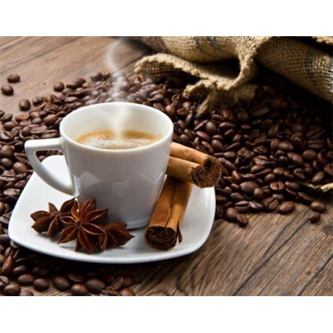 Coffee | 5D Diamond Painting | Square Diamond