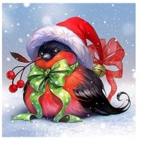 Christmas Bird | 5D Diamo...