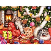 Cats Christmas  | Square ...