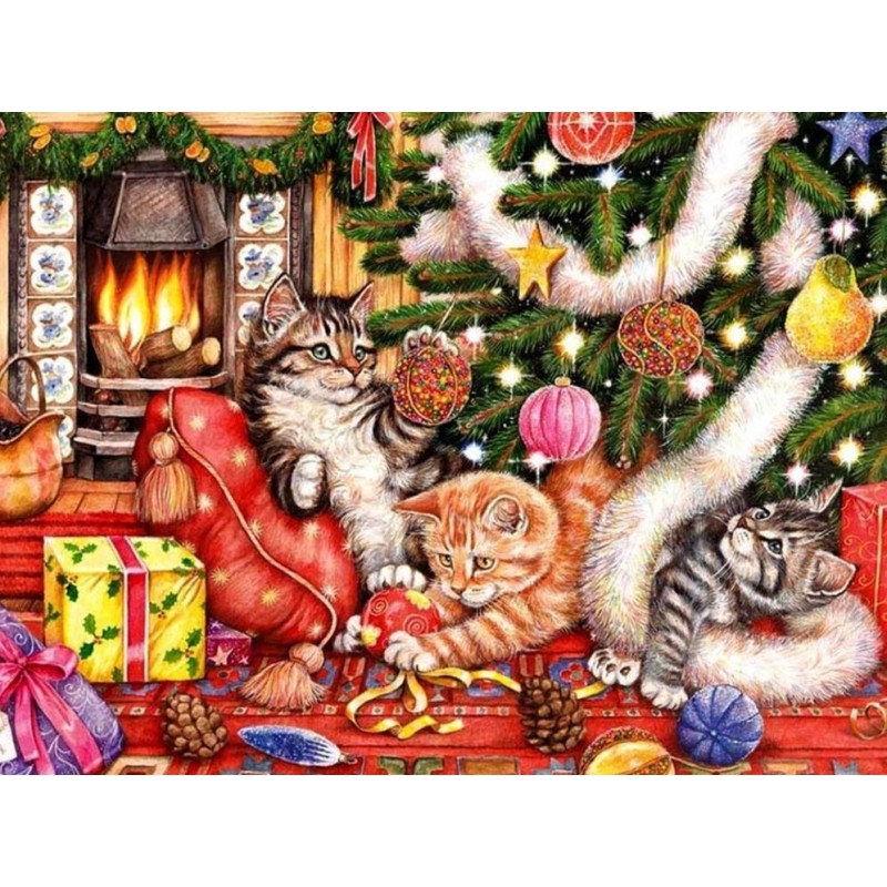 Cats Christmas  | Sq...