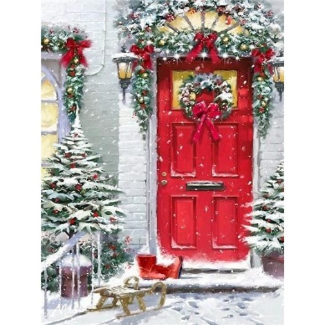 Merry Christmas  | Square Diamond