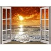Beautiful scenery outside the window | Landscape | 5D Diamond Painting | Square Diamond
