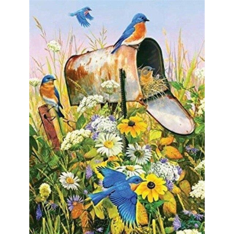 Birds & Flowers ...