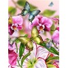 Butterflies & Flowers | 5D Diamond Painting | Round Diamond