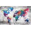 World Map | 5D Diamond Painting | Square Diamond