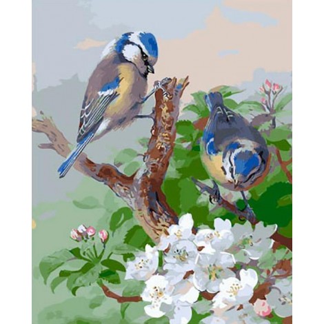Birds | 5D Diamond Painting | Square Diamond