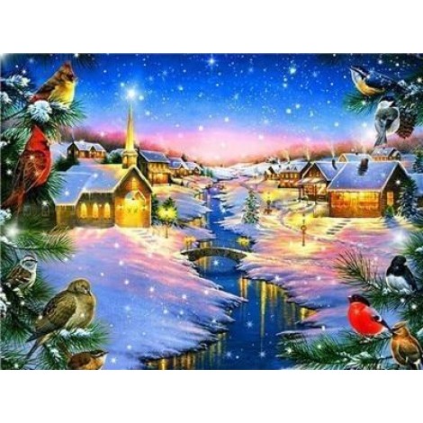 Winter | 5D Diamond Painting | Square Diamond