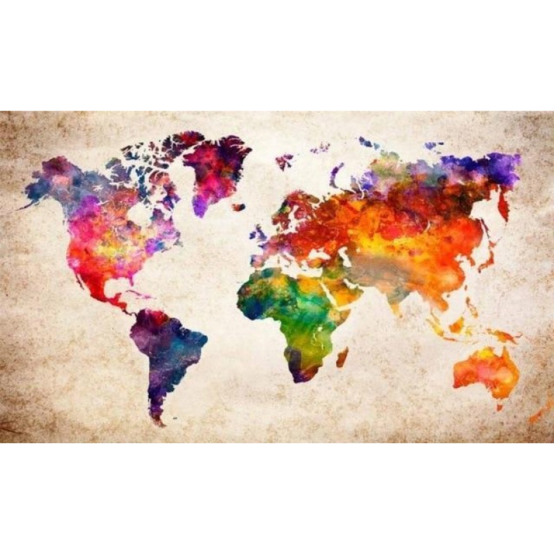 World Map | 5D Diamo...