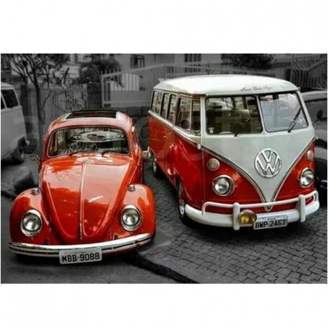 Car | 5D Diamond Painting | Square Diamond