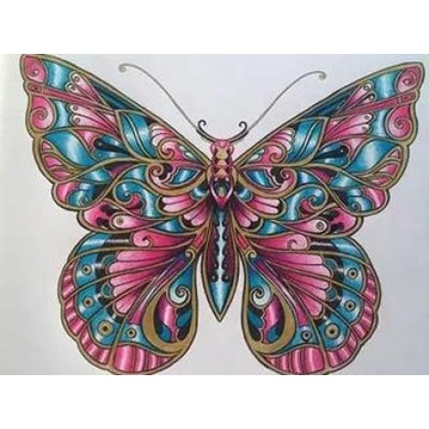 Butterfly | 5D Diamond Painting | Square Diamond