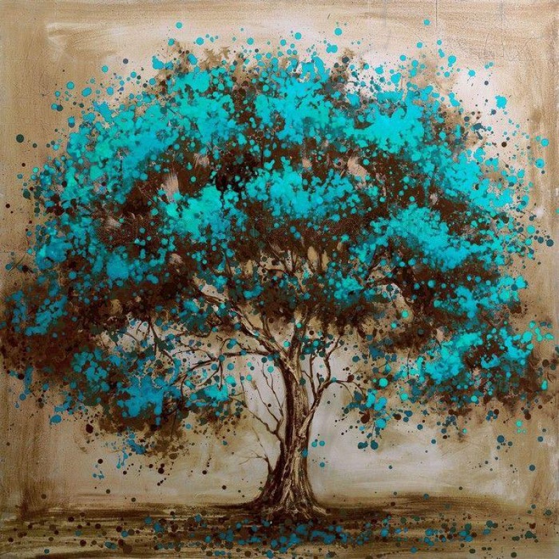 Blue Tree | 5D Diamo...