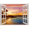 Beautiful scenery outside the window | Landscape | 5D Diamond Painting | Square Diamond