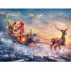 Merry Christmas  | Santa Claus | Square Diamond