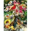 Birds & Flowers | 5D Diamond Painting | Square/Round Diamond