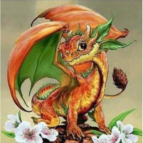 Dragon | 5D Diamond Painting | Square Diamond